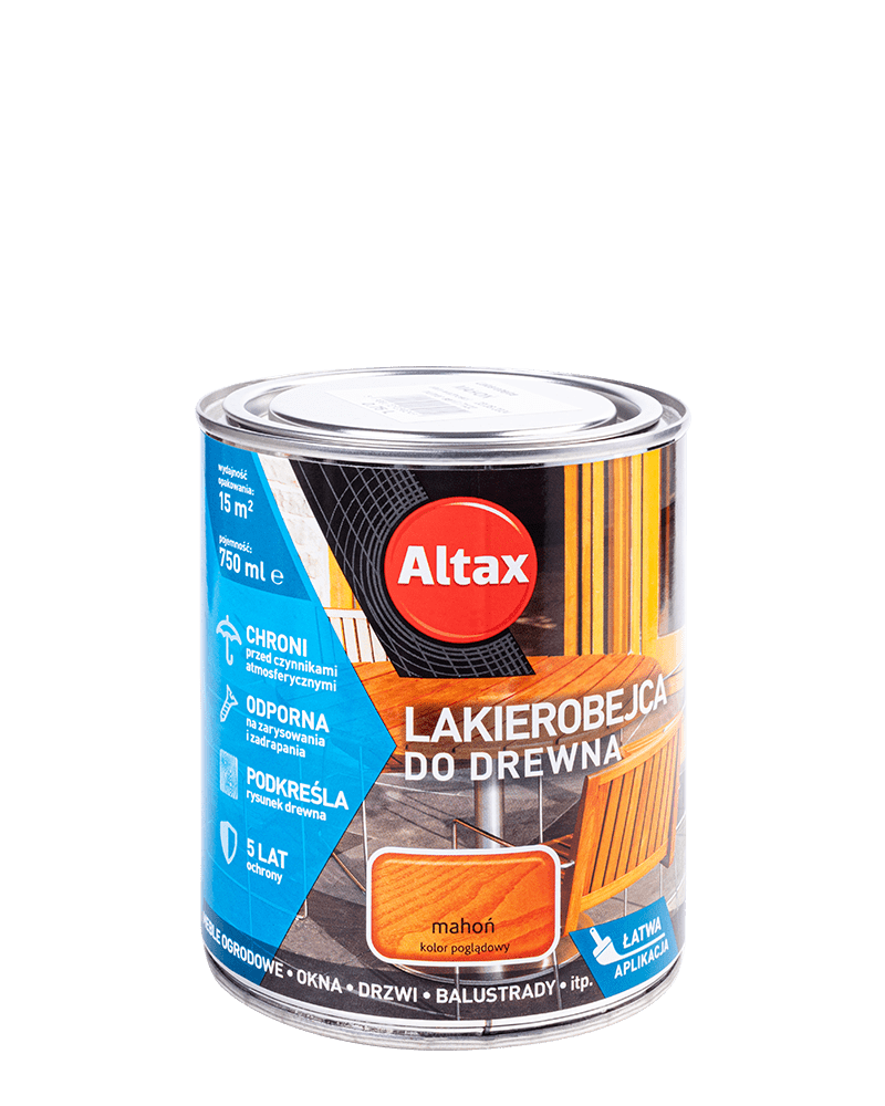 Лак-морилка ALTAX LAKIEROBEJCA (Махагон) 750 мл.