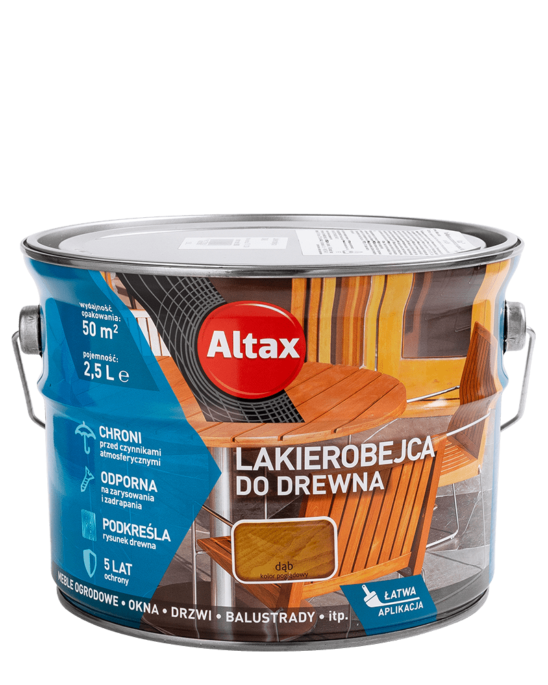 Лак-морилка ALTAX LAKIEROBEJCA (Дуб) 2,5 литра