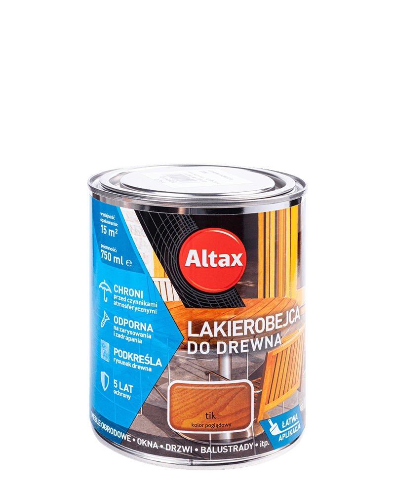 Лак-морилка ALTAX LAKIEROBEJCA (Тик) 750 мл.