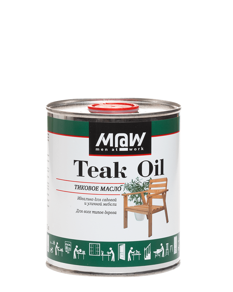 Тиковое масло Men at Work TEAK OIL 0,7